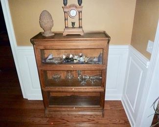 Antique Barrister stacking book case