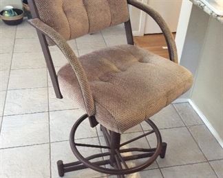 One of 2 Bar Chairs