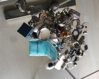 Large collection of Mexican Sterling jewelry