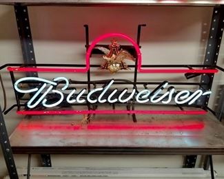 Budweiser neon light