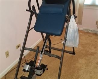 Inversion table