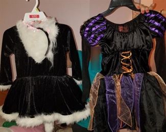 Girl's dance/Halloween costumes (many sizes)