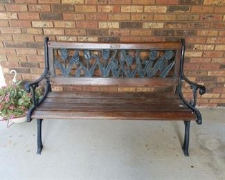 Outdoor bench