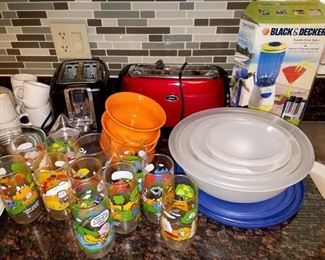 Vintage Snoopy glasses