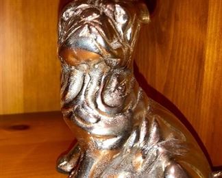 silver finished bull dog