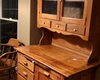 KY made kitchen cabinet from 19th century in Christian or Todd county