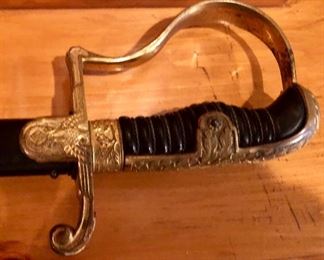 Circa 1940 Nazi Field Marshall’s sword with scabbard.  