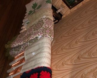Hand crafted quilts and throws