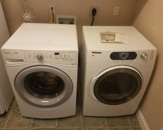 Samsung / Maytag washer dryer set. Both front loaders, very clean.  These items are available for "pre-sale"  priced at $600 for the pair. 