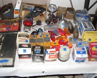 oil filters, lenses, lamps and more