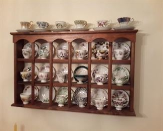 China Tea Cups and tea cup display