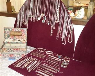 Lots of costume jewelry