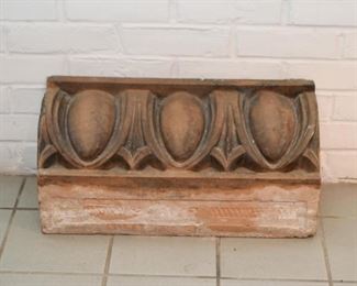 Architectural Salvage Fragment - Terra Cotta
