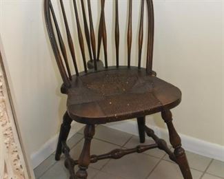 Vintage Wooden Spindle Back Chair