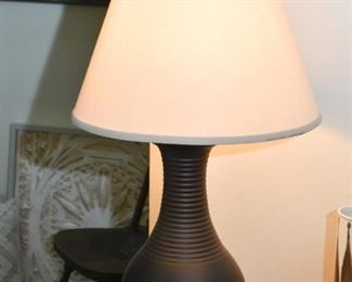 Black Ceramic Table Lamp