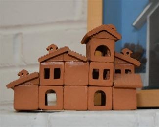Mexican Folk Art Clay Pottery