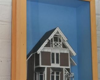 Architectural Shadowbox / Diorama (Victorian House)