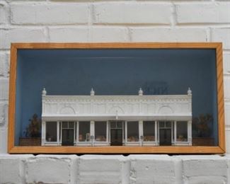 Architectural Shadowbox / Diorama (Main Street Store Fronts)