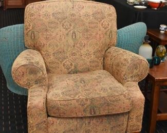 Contemporary Upholstered Arm Chair