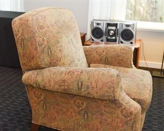 Contemporary Upholstered Arm Chair