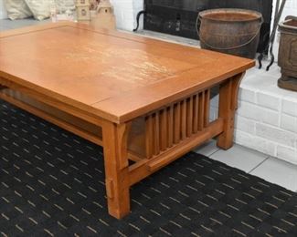 Mission Style Coffee / Cocktail Table