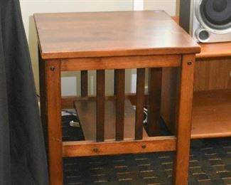 Mission Style End Tables (Pair)