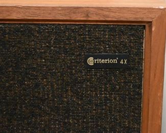 Pair of Criterion 4X Speakers