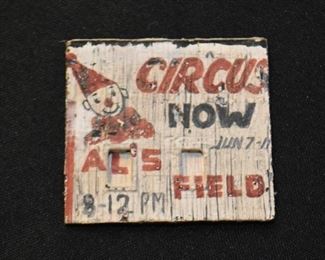 Miniature Circus Sign