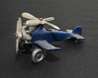 Cast Iron Airplane Toy