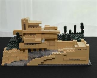 Legos Architecture - Frank Lloyd Wright, Fallingwater