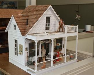 Old Time General Store Model / Miniature / Doll House / Dollhouse