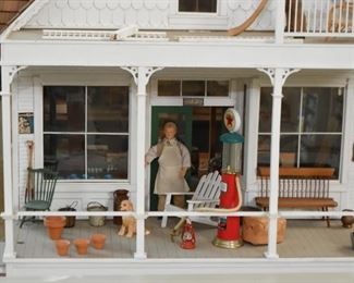 Old Time General Store Model / Miniature / Doll House / Dollhouse