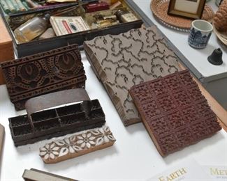 Wallpaper / Textile Printing Blocks / Stamps