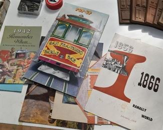 Magazines, Pamphlets, Pop-Up San Francisco Cable Car