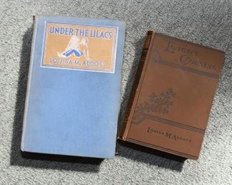 Antique & Vintage Books (Louisa May Alcott)