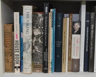 Books (Art, Architecture, History, Travel, Fiction, Etc.)