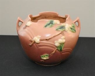 Roseville Snowberry Pottery Jardiniere / Planter