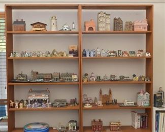 Pair of Tall Bookcases / Bookshelves