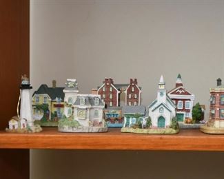 Miniature Houses & Buildings (Ceramic, Clay, Porcelain, Etc.)