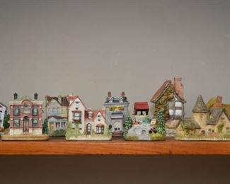 Miniature Houses & Buildings (Ceramic, Clay, Porcelain, Etc.)
