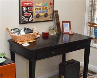 Desk, Bulletin Board, Office Supplies, Etc.