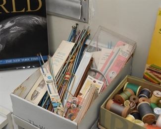 Knitting Needles, Sewing Notions