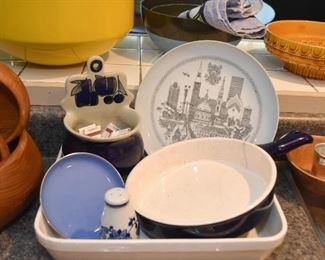 Kitchenware, Dishes, Pans, Wall Pocket, Etc.