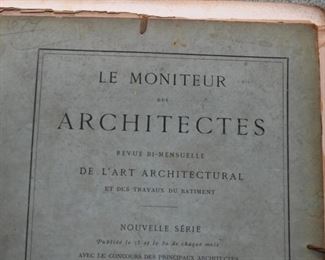 Le Moniteur de Architectes Books & Prints