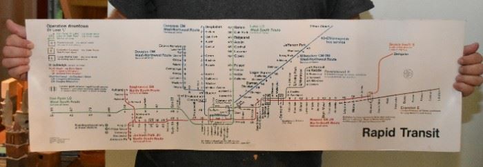 1970's CTA Maps