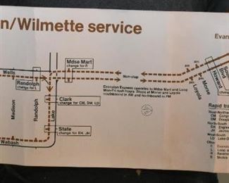 1970's CTA Maps