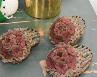 Antique / Vintage Beaded Light Bulb Covers