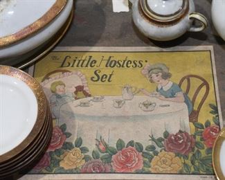 "Little Hostess" Miniature Tea Set