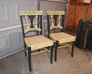 DECORATED CHAIRS