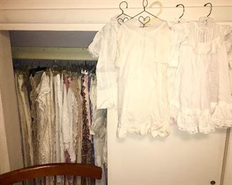 Antique & vintage linens, child's clothing